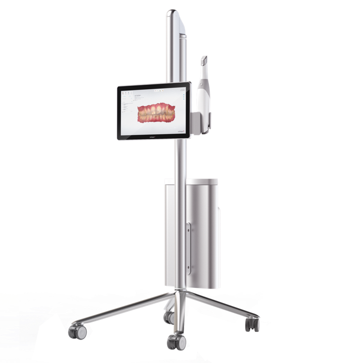 Trios digital scanner, dental technology.
